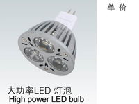 High power LED bulb-