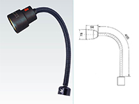 JC35A-5 Magnet->>Machine tool working lamp>>Waterproof fluorescent work lights