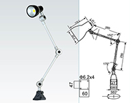 JCX4-F->>Machine tool working lamp