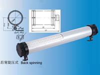 Back spinning Waterproof fluorescent lights protection IP67->>Machine tool working lamp>>Waterproof fluorescent work lights