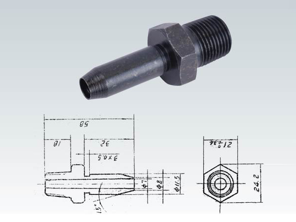 CW6163B Trail Rope Connector->>Metal hose fittings,nylon pipe joint